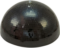 EUROLITE Half Mirror Ball 50cm black motorized (50102134) - showtechpro