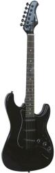 Dimavery ST-203 E-Guitar, gothic black (26211180)