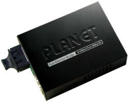 PLANET Media convertor Planet FT-802S15 1310nm 15km Black (FT-802S15)