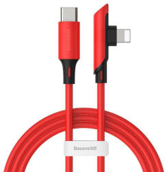 Baseus Cablu Baseus USB-C la Lightning 18W 1.2m - rosu