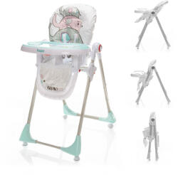 Zopa etetőszék Monti Elefántok türkiz - babycenter-online