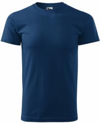 MALFINI Tricou bărbătesc Basic - Albastru de miezul nopții | 4XL (1298719)