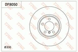 TRW Disc frana TRW DF8050 (DF8050) - automobilus