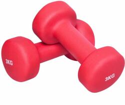 Gorilla Sports Egykezes súlyzó szett 6 kg piros (100530-00038-0099) - gorillasports