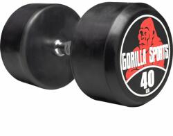 Gorilla Sports Egykezes súlyzó 40 kg fekete/fehér (100532-00049-0039)