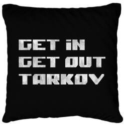 printfashion Get in Get out Tarkov - Párnahuzat, Díszpárnahuzat - Fekete (5274953)