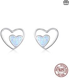 GALAS Cercei din argint 925 Heart in Heart (SCE858)