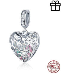 GALAS Talisman din argint 925 Heart Shape Pendant (SCC1126)