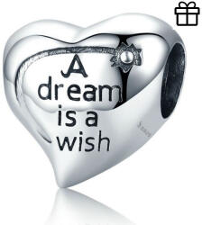 GALAS Talisman din argint 925 A dream is a wish Heart (SCC428)