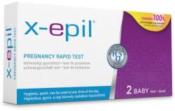 X-Epil XE9401 Terhességi gyorsteszt csíkok - 2db - biobolt