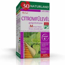 Naturland Citromfűlevél-gyógynövénytea - 25 filter