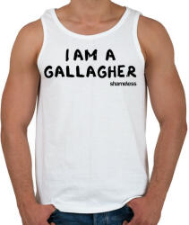 printfashion I'm a Gallagher - Shameless - Férfi atléta - Fehér (5247173)