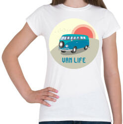 printfashion Van life 2 - Női póló - Fehér (5250054)