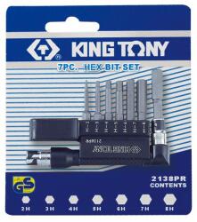 KING TONY L-tipusú 7db-os bitkészlet (2138PR)