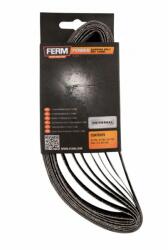 FERM keskeny csiszolószalag készlet 10x455mm 8db-os (EFA1003)