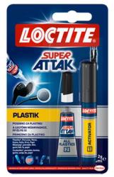 LOCTITE Super Attak Plastik pillanatragasztó 2 g