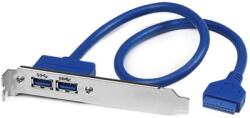 StarTech - Port USB 3.0 A Female Slot Plate Adapter (USB3SPLATE) (USB3SPLATE)