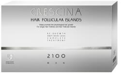 Crescina Follicular Islands 2100 Kezelés a haj előrehaladott ritkulási szakaszában férfiaknál, 10+10 fiola