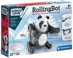 Clementoni Set de știință Clementoni Science & Play - Rolling Bot, panda (75055)