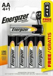 Energizer Alkaline Power AA ceruza elem E91 mignon 4+1db/csomag