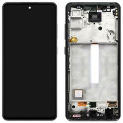 Samsung GH82-25524A Gyári Samsung Galaxy A52 / A52 5G / A52s 5G OLED kijelző érintővel Fekete kerettel előlap (GH82-25524A) - notebook-alkatresz - 36 332 Ft