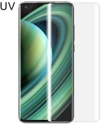 Temp-glass63127391 Xiaomi Mi 10 Ultra teljes lefedettséget biztosító karcálló, ütésálló kijelzővédő üvegfólia UV ragasztóval, UV lámpával , tempered glass, törlőkendővel, fólia Xiaomi Mi 10 Ultra UV t