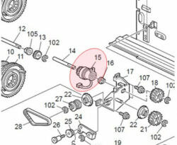 Ricoh RI AX20 0301 Magnet clutch MP1350 (AX200301)