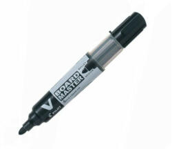Pilot Marker whiteboard Pilot Vboard Master, varf rotund 6 mm, Negru (PWBMA-VBM-MB-BG)