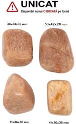 Palm Stone Piatra Lunii Piersica Naturala - 38-53 x 30-42 x 25-33 mm - (XXL) - 1 Buc
