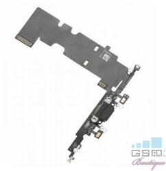 Apple Banda Flex iPhone 8 Plus Cu Conector Incarcare si Microfon Neagra - gsmboutique