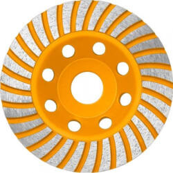 INGCO Disc diamantat 115 mm, cu segmente pentru slefuit suprafete beton, mozaic, marmura, Turbo (CGW011151) - ingcomag