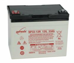 Genesis Aкумулаторна батерия Genesis NP33-12 12V 33Ah, 197 x 131 x 158 mm (NP33-12)