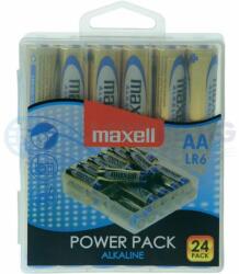 Maxell Алкални батерии MAXELL LR6 1, 5V AA 24 бр. блистер PVC case (ML-BA-LR6-24PK) - Allstore