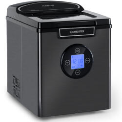 Klarstein Icemeister 2G, jégkocka készítő, 12 kg/24 h, LCD kijelző, rozsdamentes acél (ICE11-Icemeister2G-B) (ICE11-Icemeister2G-B) - klarstein