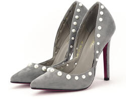 SOFILINE Pantofi gri decupati Carina 04 (988-69GREY-39)