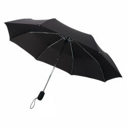 Swiss Peak Umbrela automata 21 inch, 3 sectiuni, Swiss Peak, TR, poliester 190T, fibra de sticla, negru (EVE08-P850-370)