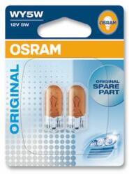 OSRAM Set 2 becuri auto halogen Osram Original WY5W 5W 12V 2827-02B