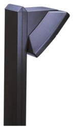 Gewiss Colonna Extro - Single Device - Height 1300mm - Graphite Grey (gw82292)