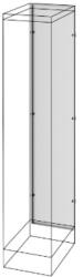 Gewiss Rear Panel - External Compartment - Qdx 630/1600 H - 400x1800mm (gwd3197)