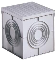 Gewiss Square Acces Chamber 200x200x200 - Flat Knockout Base And High Resistance Lid (dx59401)
