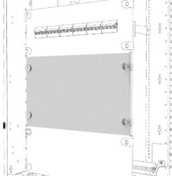 Gewiss Blind Front Panel - Qdx - 850x600mm (gwd3332)