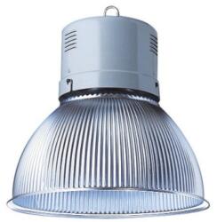 Gewiss Lampa suspendata pentru hala HERCULES - WITH LAMP - STRIPED OPTIC - OPEN OPTIC - 250W ME E40 230V-50HZ - IP20 - CLASS I - GREY RAL 7035 (GW84883M)
