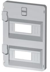 Gewiss FRONT PANEL WITH WINDOWS 14 module 316X396 ENCLOSURES - GREY RAL7035 (GW44853)