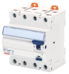 Gewiss Intrerupator diferential - IDP - 4P 40A TYPE A INSTANTANEOUS Idn=0, 1A - 4 module (GWD4133)