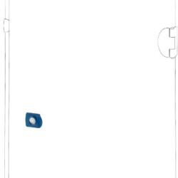 Gewiss Spare Part Lock - Qdx 630/1600 H - For External Compartment Door (gwd3437)