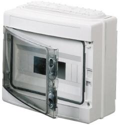 Gewiss Tablou electric - GERMAN STANDARD - 12module - IP65 - FITTED WITH TERMINAL BLOCK - WITH SMOKED TRANSPARENT DOOR (GW40113)