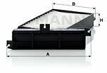 Mann-filter Filtru, aer habitaclu MANN-FILTER CU 2709 (CU 2709)