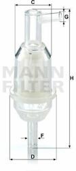 Mann-filter filtru combustibil MANN-FILTER WK 31/5 (10) - automobilus