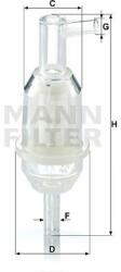 Mann-filter filtru combustibil MANN-FILTER WK 31/5 (10) (WK 31/5 (10))