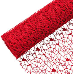 Valex Decor Star Net 50cm x 4.5m - Piros (4840)